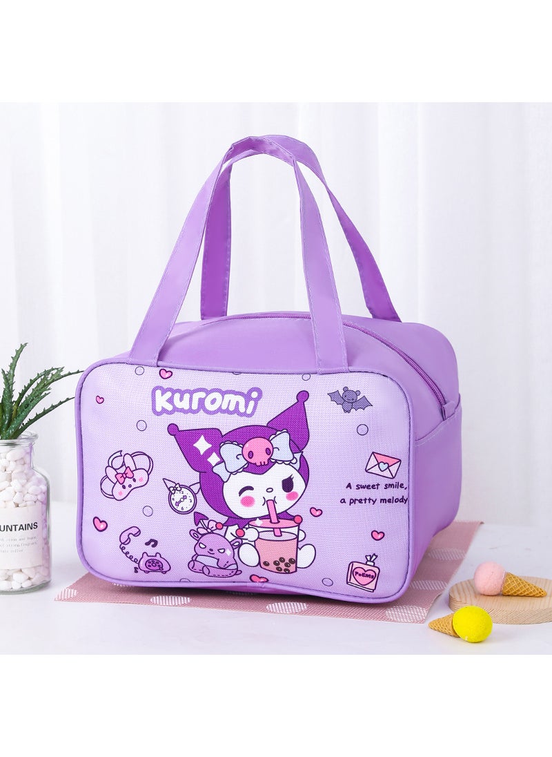 Cartoon Kids Thermal Lunch Bag Insulated Milk tea culomi