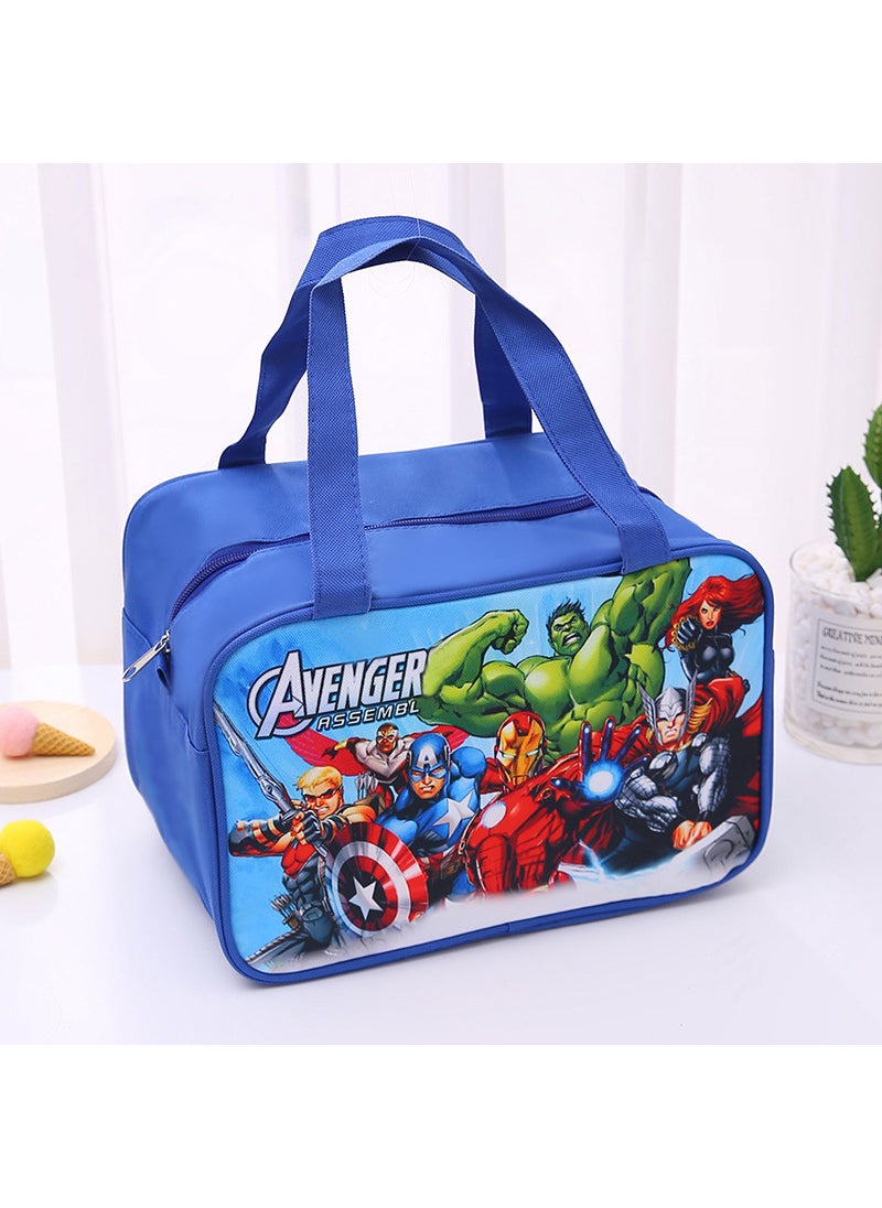 Cartoon Kids Thermal Lunch Bag Insulated Avengers