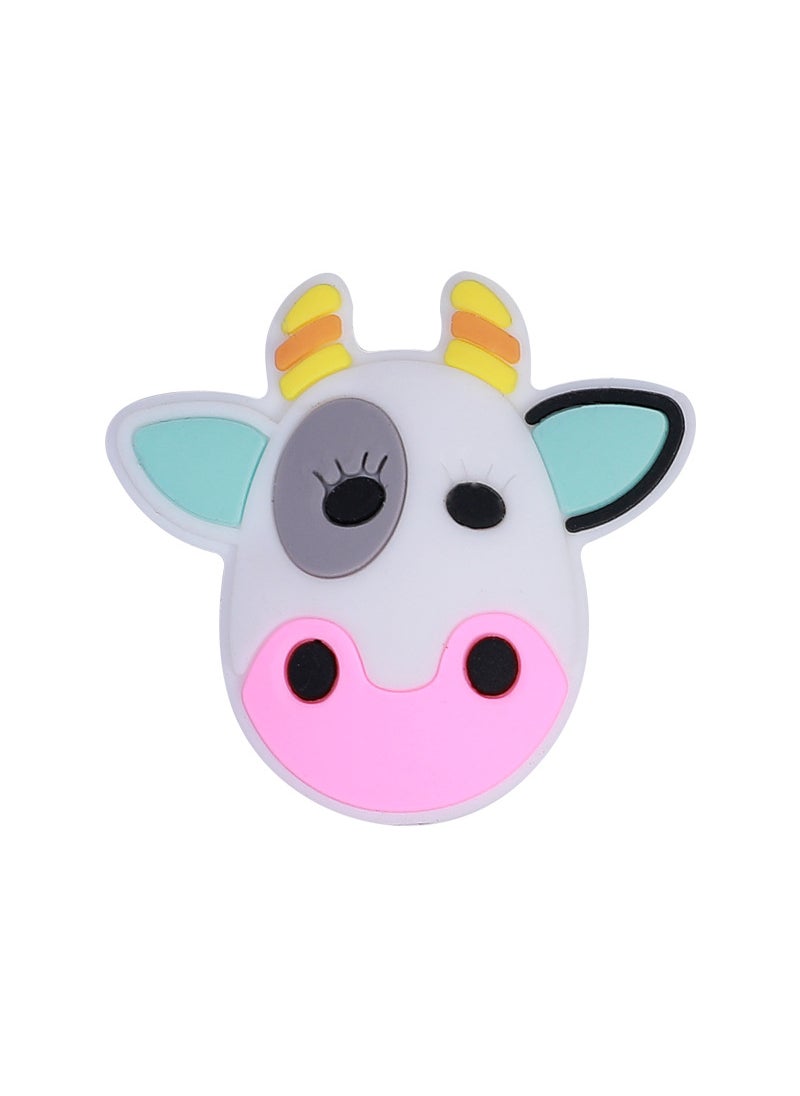 Silicone Beads Teething Necklace for Kids New cow