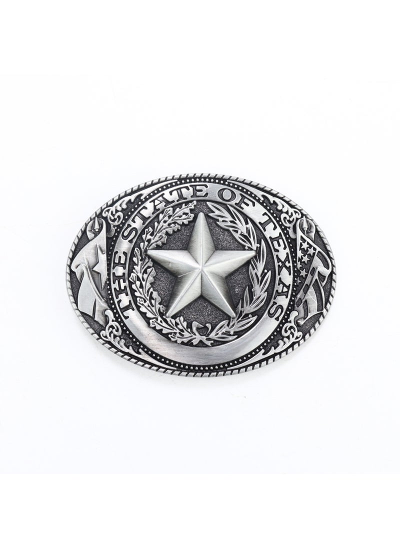 Vintage Texas Bull Star Belt Buckle BK119SR