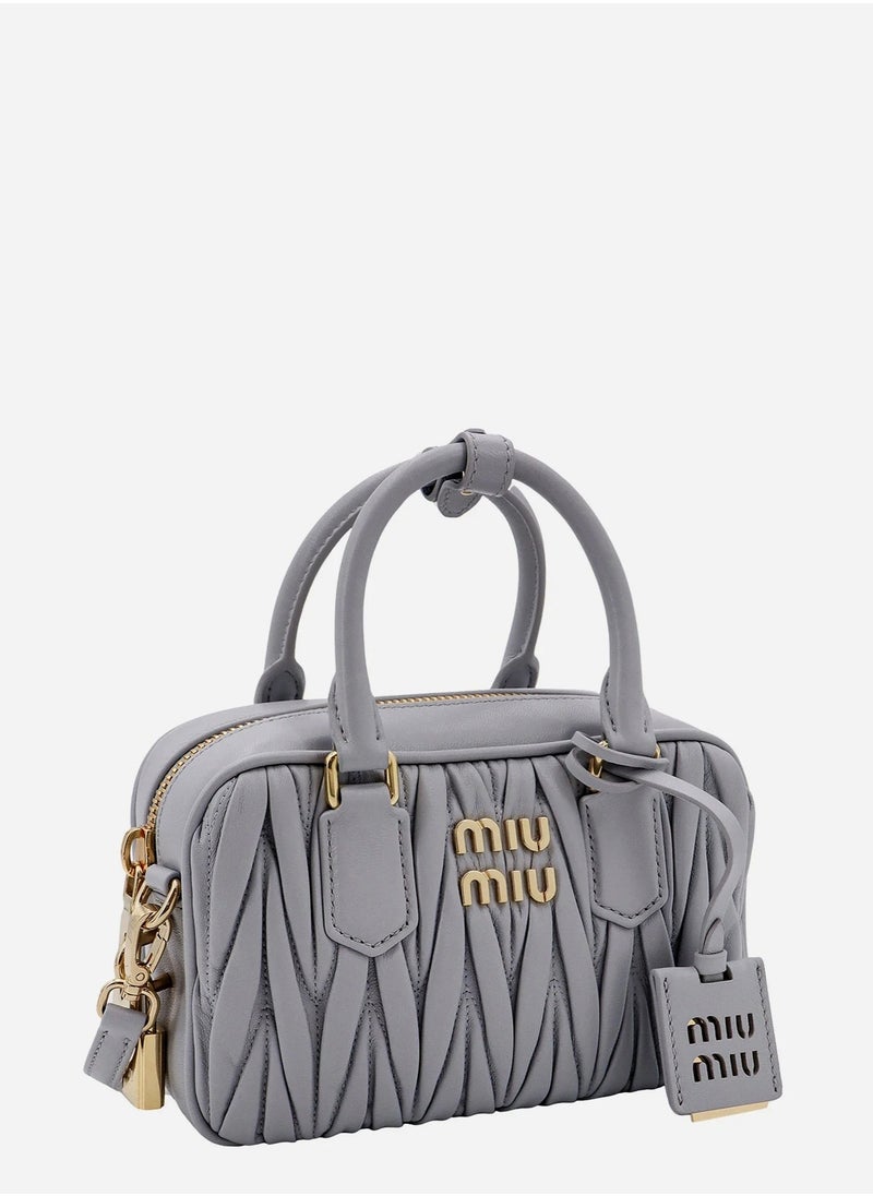 MIU Arcadie Quilted nappa leather bag Shoulder Crossbody