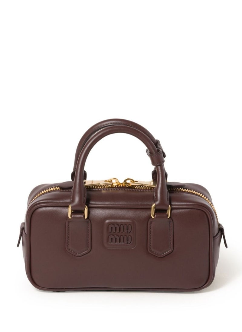 MIU Arcadie leather bag