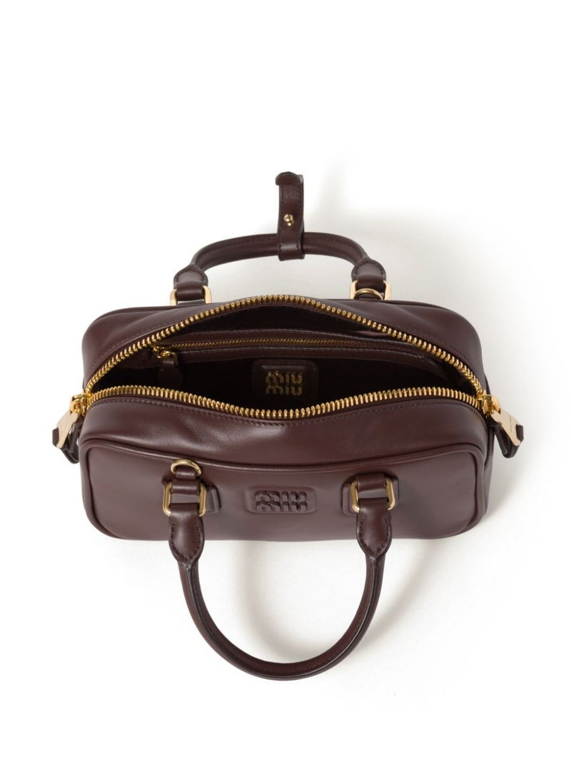 MIU Arcadie leather bag