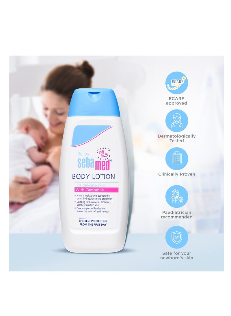 Pack Of 2 Sebamed Baby Body Lotion 100ml