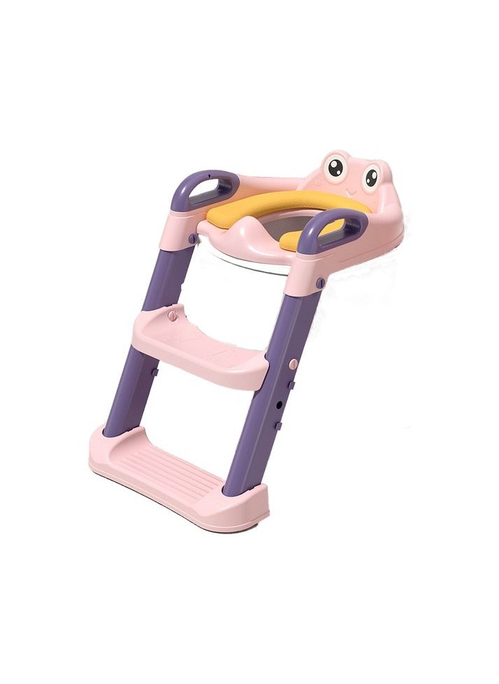 Stair toilet training chair for children Colour:Pink