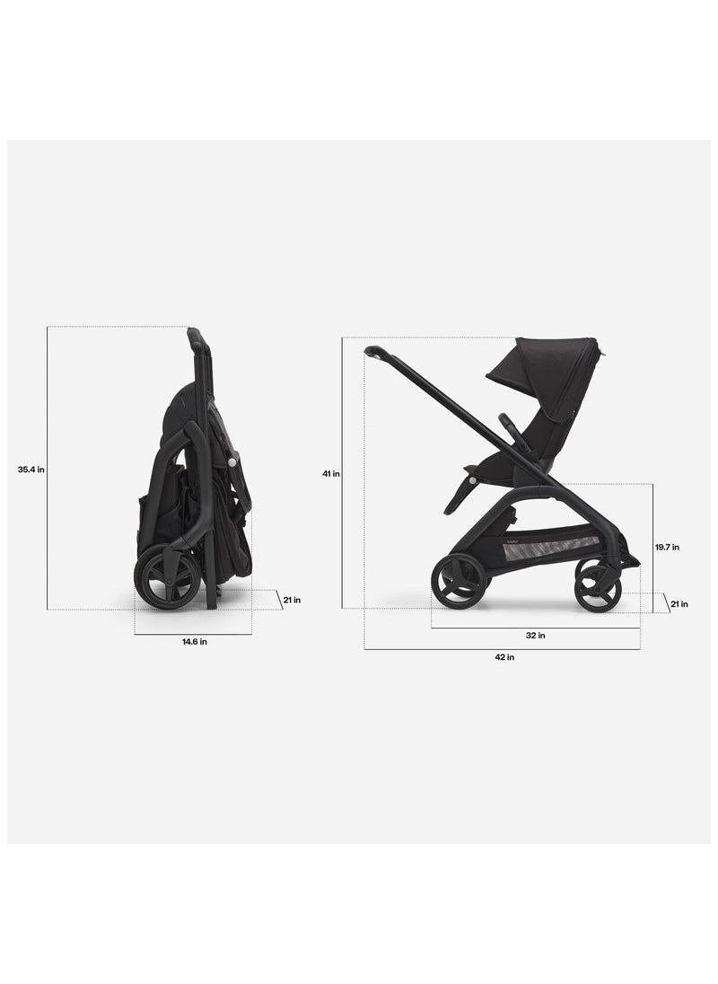 Dragonfly Stroller - Black/Forest Green