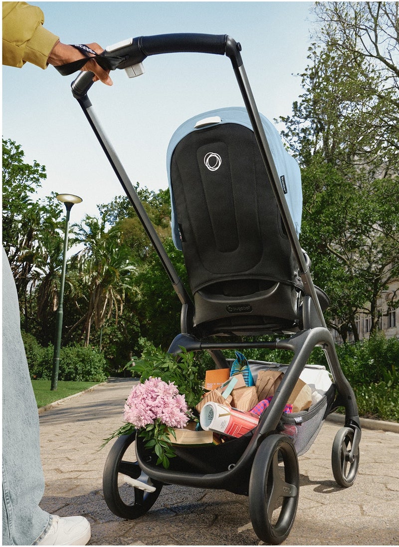 Bugaboo - Dragonfly Stroller Graphite/Midnight Black/Skyline Blue