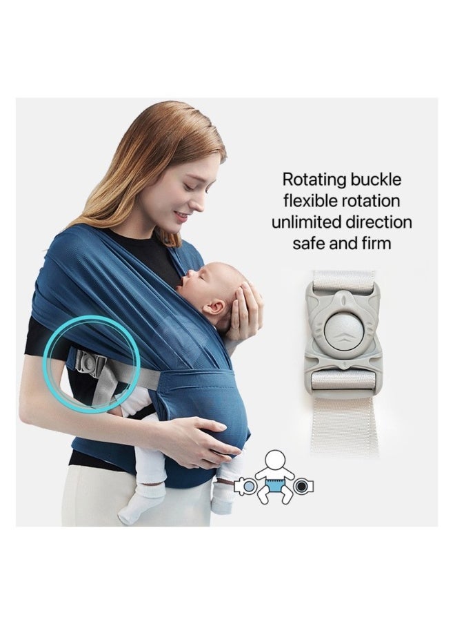 Versatile Front-Facing Baby Sling Wrap Carrier