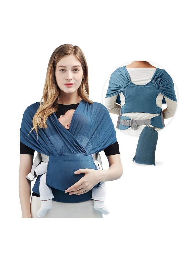 Versatile Front-Facing Baby Sling Wrap Carrier