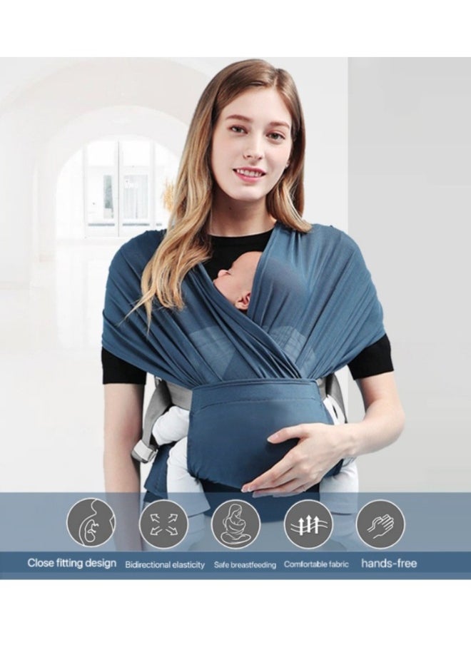 Versatile Front-Facing Baby Sling Wrap Carrier