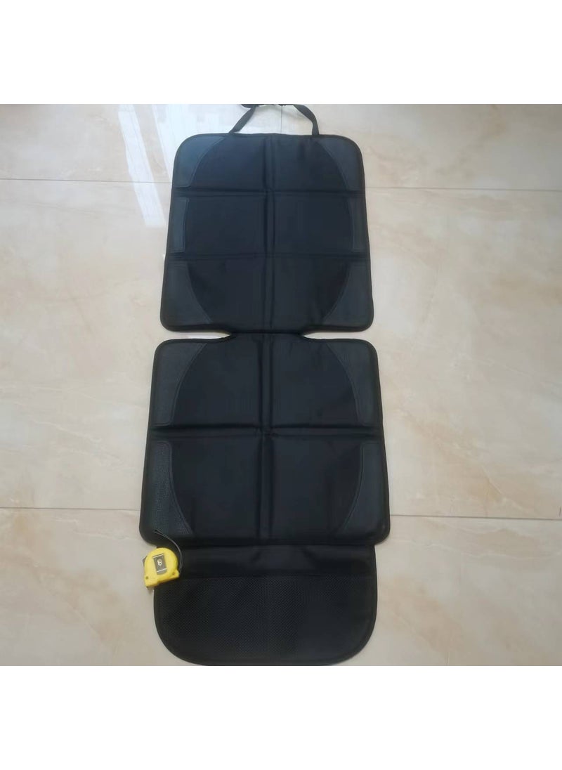 Car seat protective pad childrens safety seat anti-wear pad leather seat anti-dirty protective pad Black line