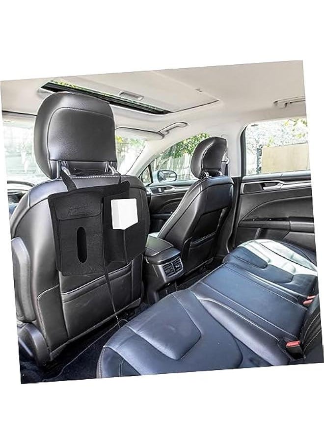 2 Pcs Backseat Car Organizers Pockets for Easy Access Versatile Storage Bags for Suvs Ideal for Keeping Car Essentials Neatly Organized