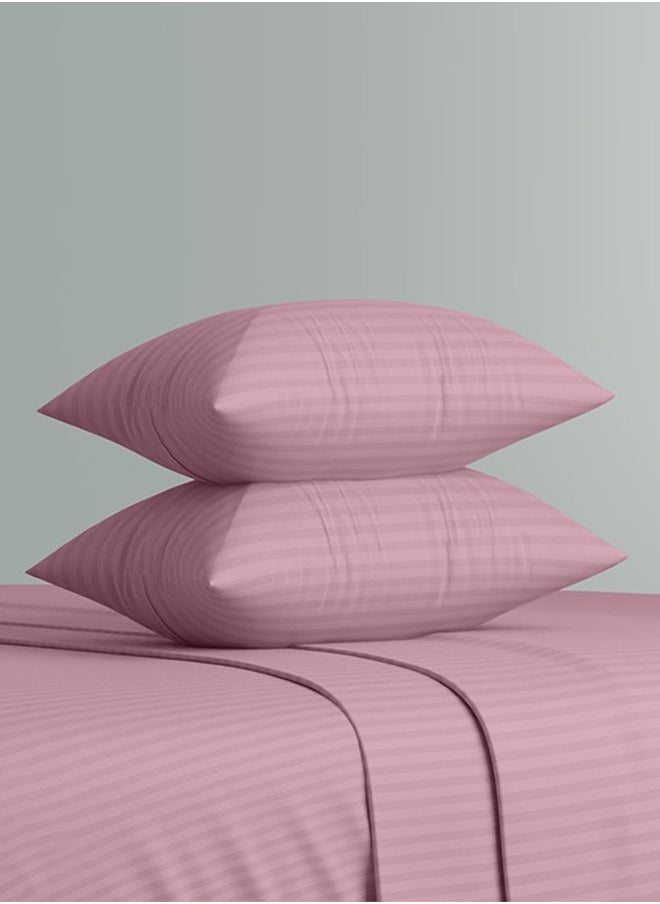 Pack of 2 Premium Down Alternative Filled Bed Pillows, Featuring Breathable Cover, Microfiber Filling and Plush Bounce-Back Design, Hypoallergenic and Luxurious Hotel Quality Pillow Set, Available in Elegant Color Options