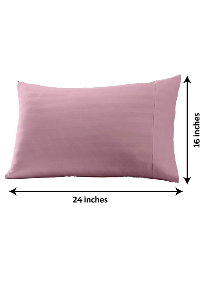 Pack of 2 Premium Down Alternative Filled Bed Pillows, Featuring Breathable Cover, Microfiber Filling and Plush Bounce-Back Design, Hypoallergenic and Luxurious Hotel Quality Pillow Set, Available in Elegant Color Options