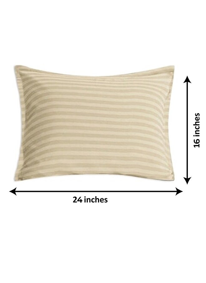 Pack of 2 Premium Down Alternative Filled Bed Pillows, Featuring Breathable Cover, Microfiber Filling and Plush Bounce-Back Design, Hypoallergenic and Luxurious Hotel Quality Pillow Set, Available in Elegant Color Options