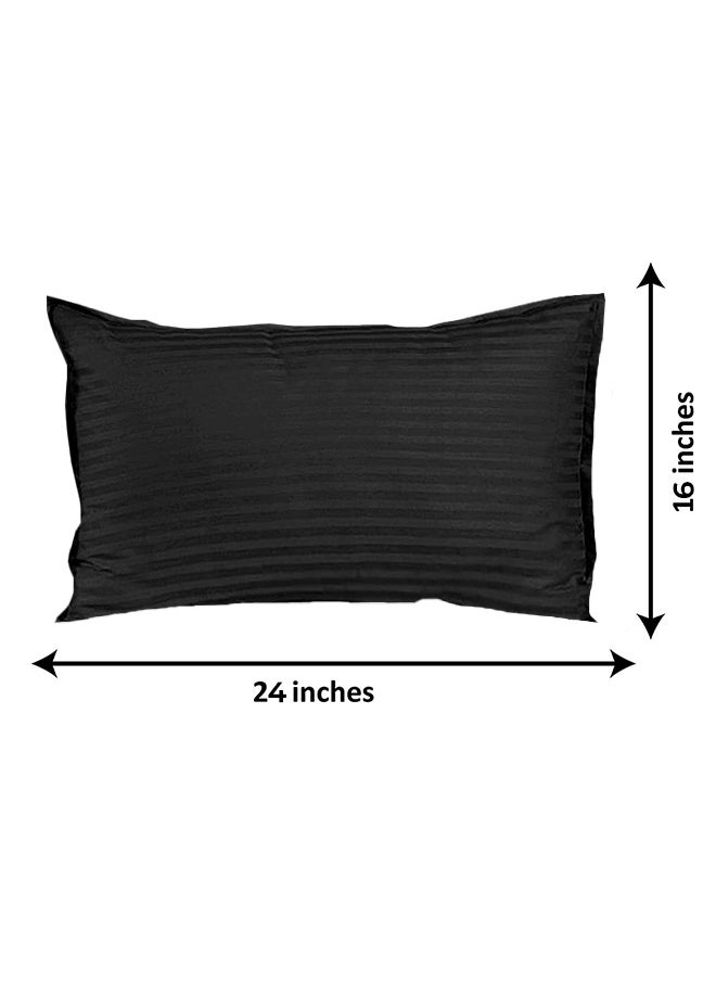 Pack of 2 Premium Down Alternative Filled Bed Pillows, Featuring Breathable Cover, Microfiber Filling and Plush Bounce-Back Design, Hypoallergenic and Luxurious Hotel Quality Pillow Set, Available in Elegant Color Options