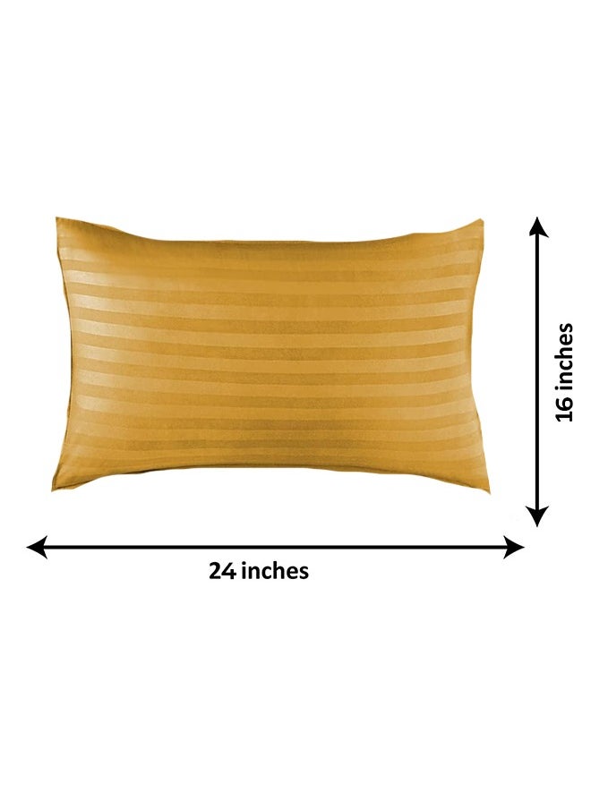 Pack of 2 Premium Down Alternative Filled Bed Pillows, Featuring Breathable Cover, Microfiber Filling and Plush Bounce-Back Design, Hypoallergenic and Luxurious Hotel Quality Pillow Set, Available in Elegant Color Options