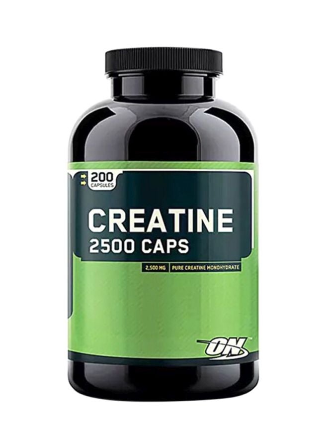 Creatine Dietary Supplement - Unflavoured - 200 Capsules