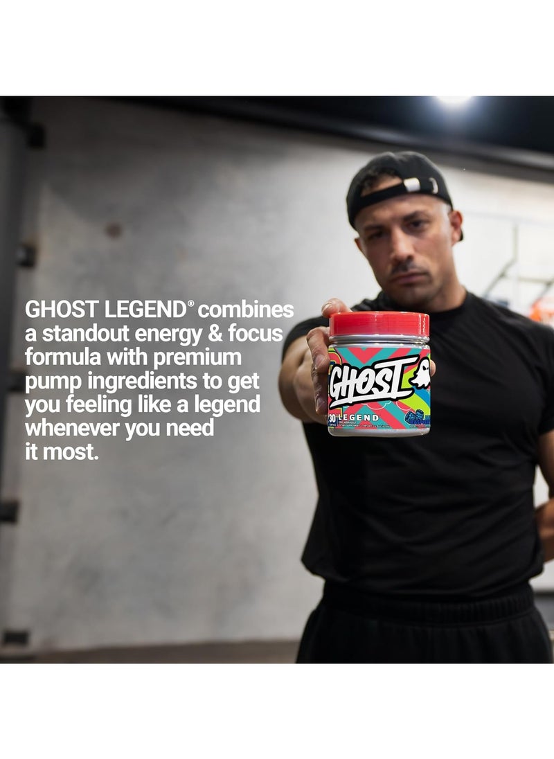 Legend Pre workout Blue Raspberry 30 Servings