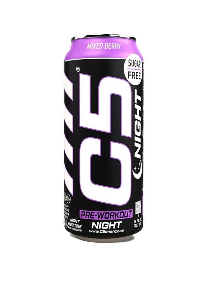 C5 NIGHT Sugar Free Mixed Berry 473ml Pack of 12