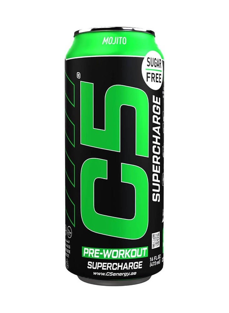 C5 SUPERCHARGE Sugar Free Mojito 473ml  Pack of 12