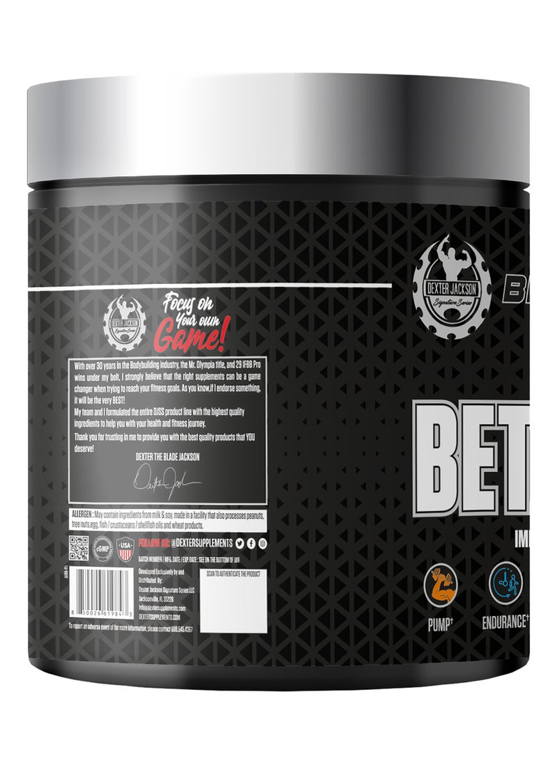 Black Series Beta Alanine 250g - Boost Endurance, Delay Muscle Fatigue, and Enhance Recovery (63 Servings)