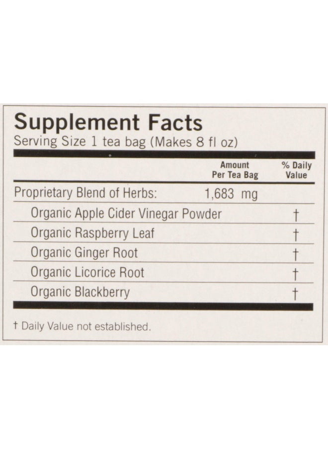 Yogi Tea Organic Blackberry Apple Awakening Digestive Cider, 16 CT