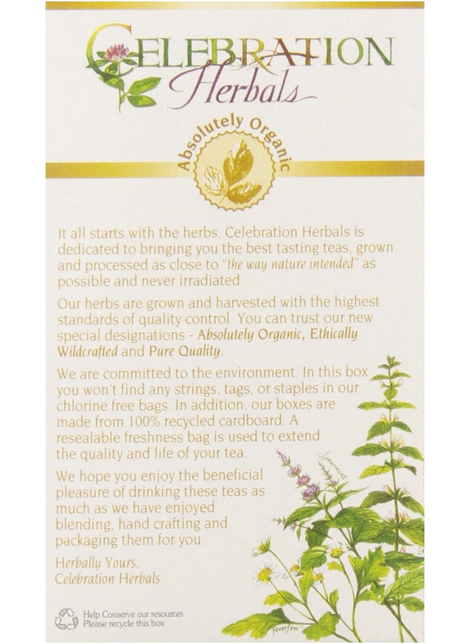 Celebration Herbals Organic Hawthorne Berries Tea Bags 24 Count