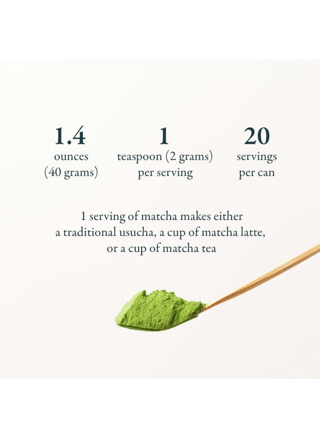 Naoki Matcha Superior Ceremonial Blend Authentic Japanese First Harvest Ceremonial Grade Matcha Green Tea Powder from Uji, Kyoto (50g / 1.75oz)