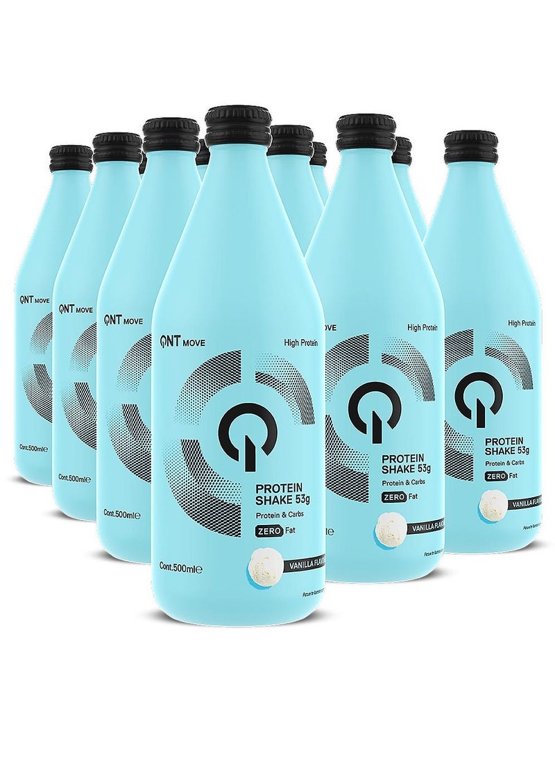 QNT PROTEIN SHAKE VANILLA,12*500 ML