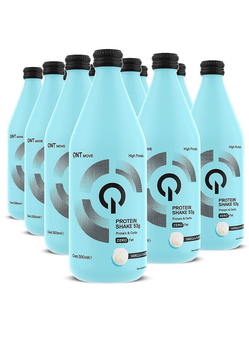 QNT PROTEIN SHAKE VANILLA,12*500 ML