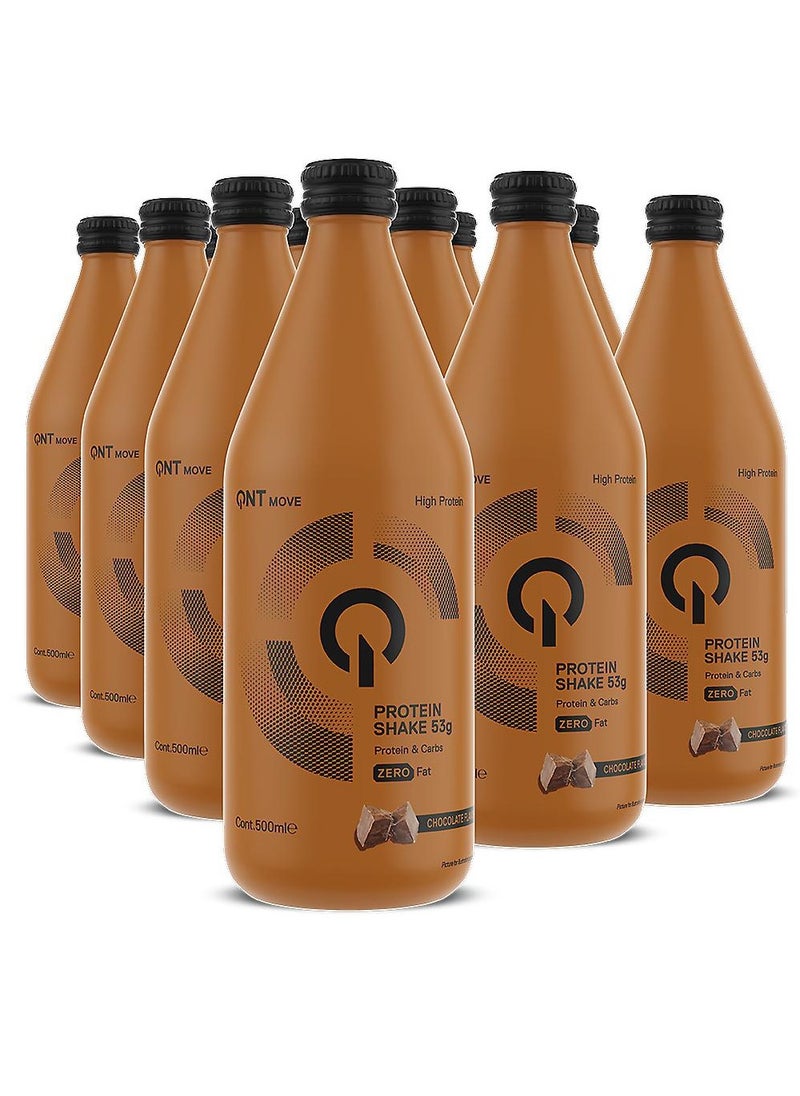 QNT PROTEIN SHAKE CHOCOLATE ,12*500 ML