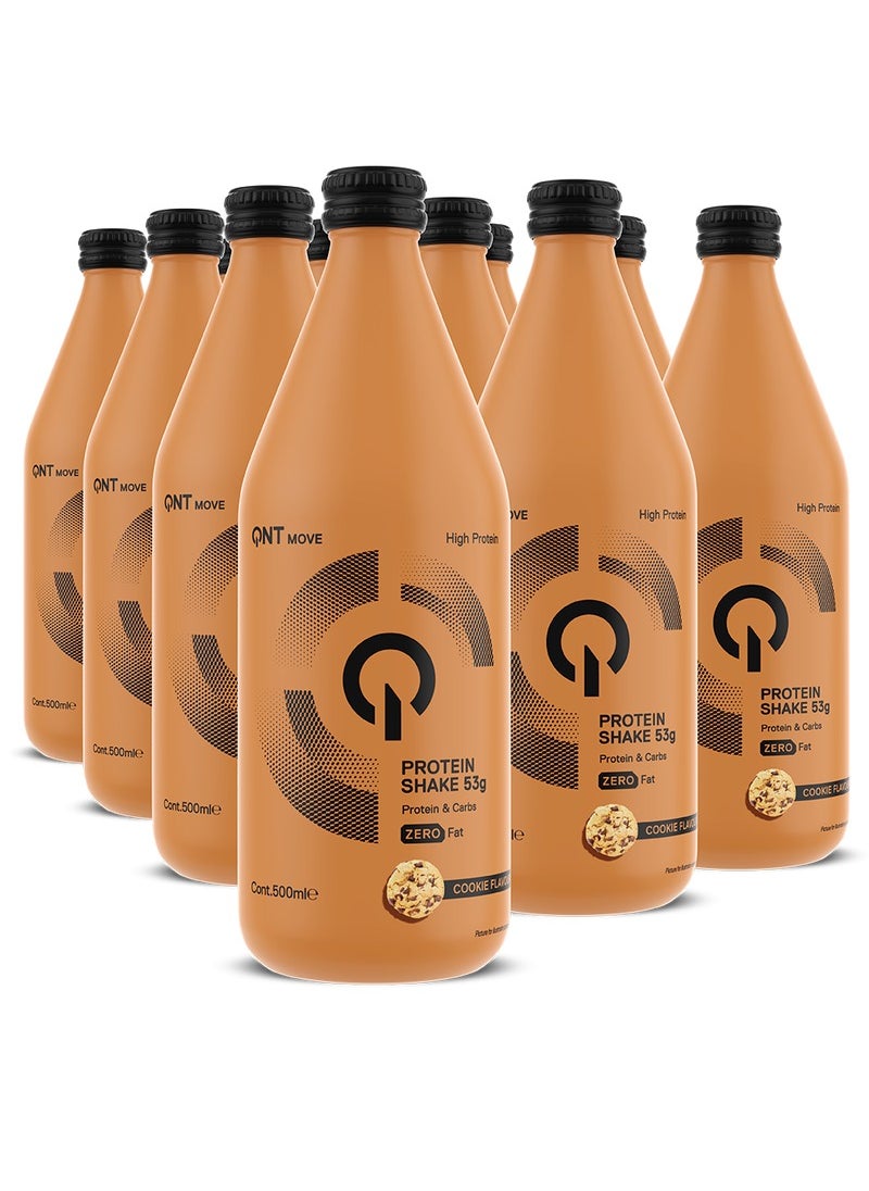 QNT PROTEIN SHAKE COOKIES & CREAM ,12*500 ML