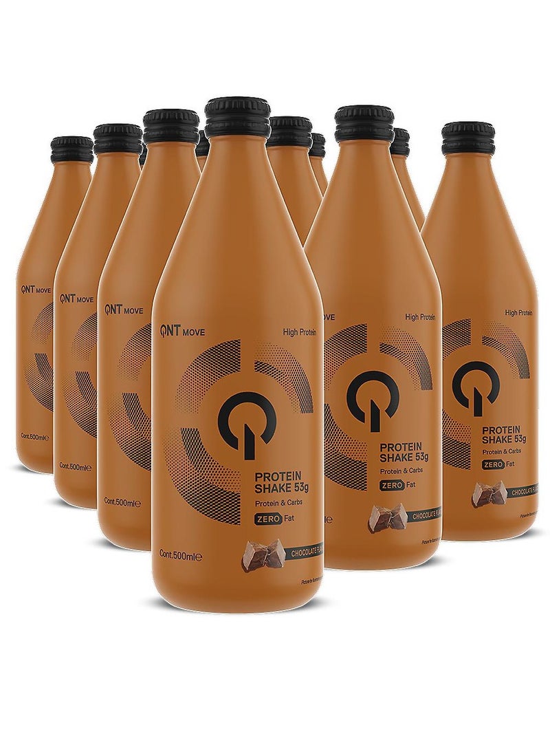 QNT PROTEIN SHAKE CHOCOLATE ,12*500 ML