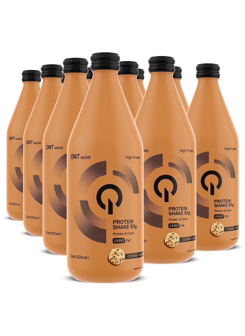 QNT PROTEIN SHAKE COOKIES & CREAM ,12*500 ML