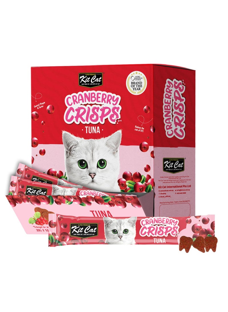 Kit Cat Cranberry Crisps Tuna Box (50 sachets)