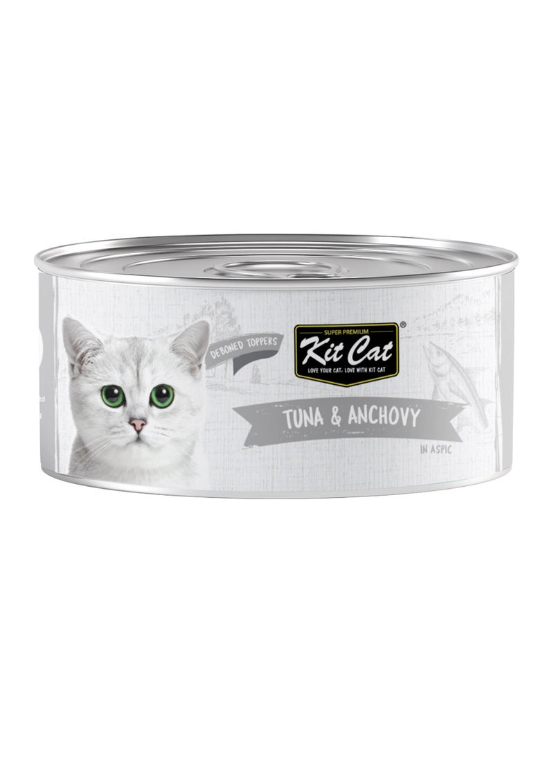 Kit Cat Deboned Tuna & Anchovy Toppers 80g