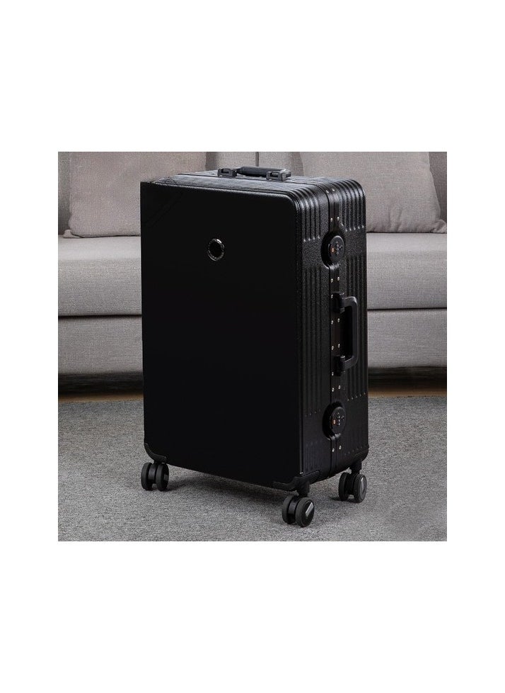 Weirso's large capacity carrying bag travel locked box Colour:Black