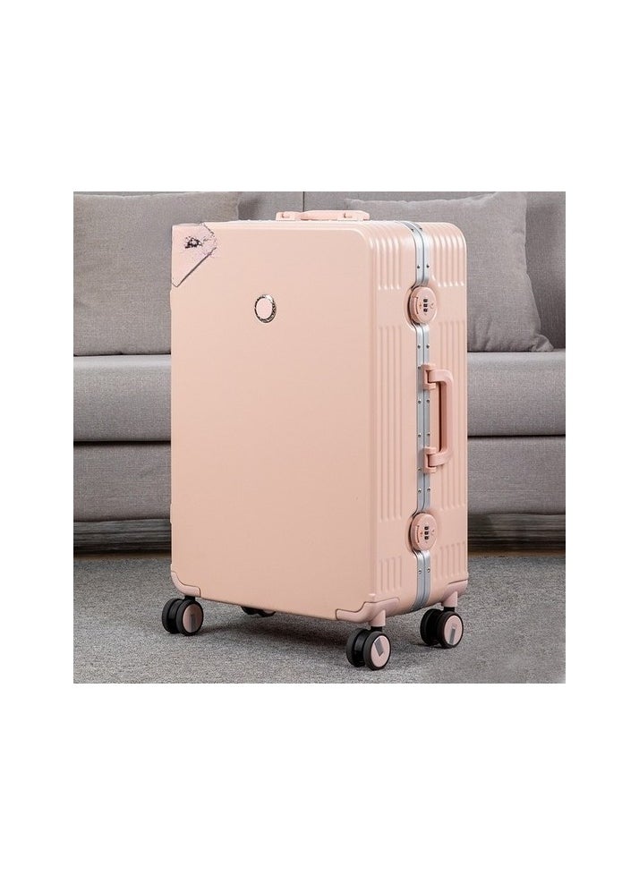 Weirso's large capacity carrying bag travel locked box Colour:Pink Body:L - XL