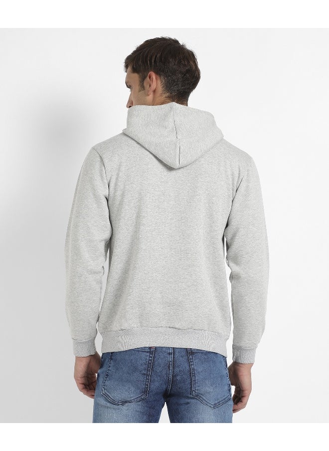 Men's Light Grey Eat Sleep Bartan Repeat Hoodie