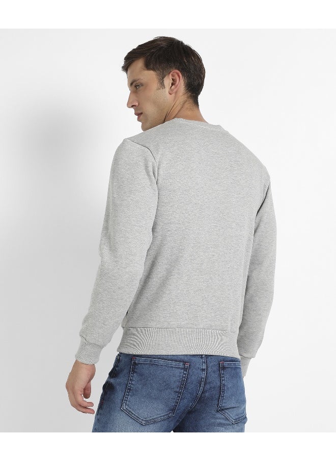 Men's Light Grey Rad Pullover Sweatshirt