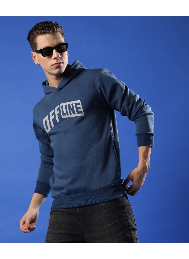 Men's Blue Redefined Pullover Sweatshirt