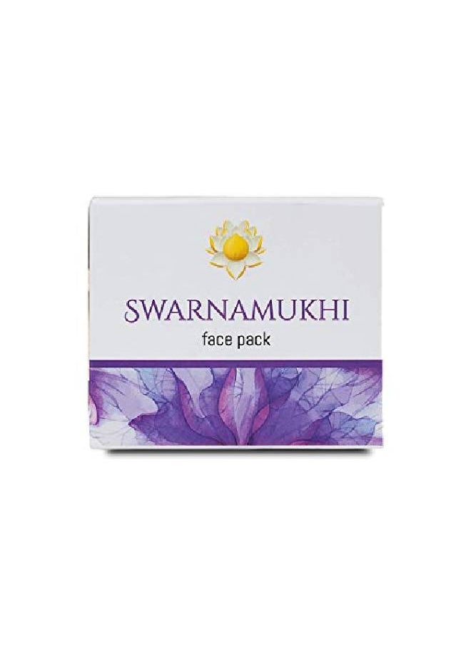 Swarnamukhi Face Pack With Lotus & Saffron Cleanses & Gently Exfoliates Dead Skin For All Sensitive And Oily Skin 17 Oz