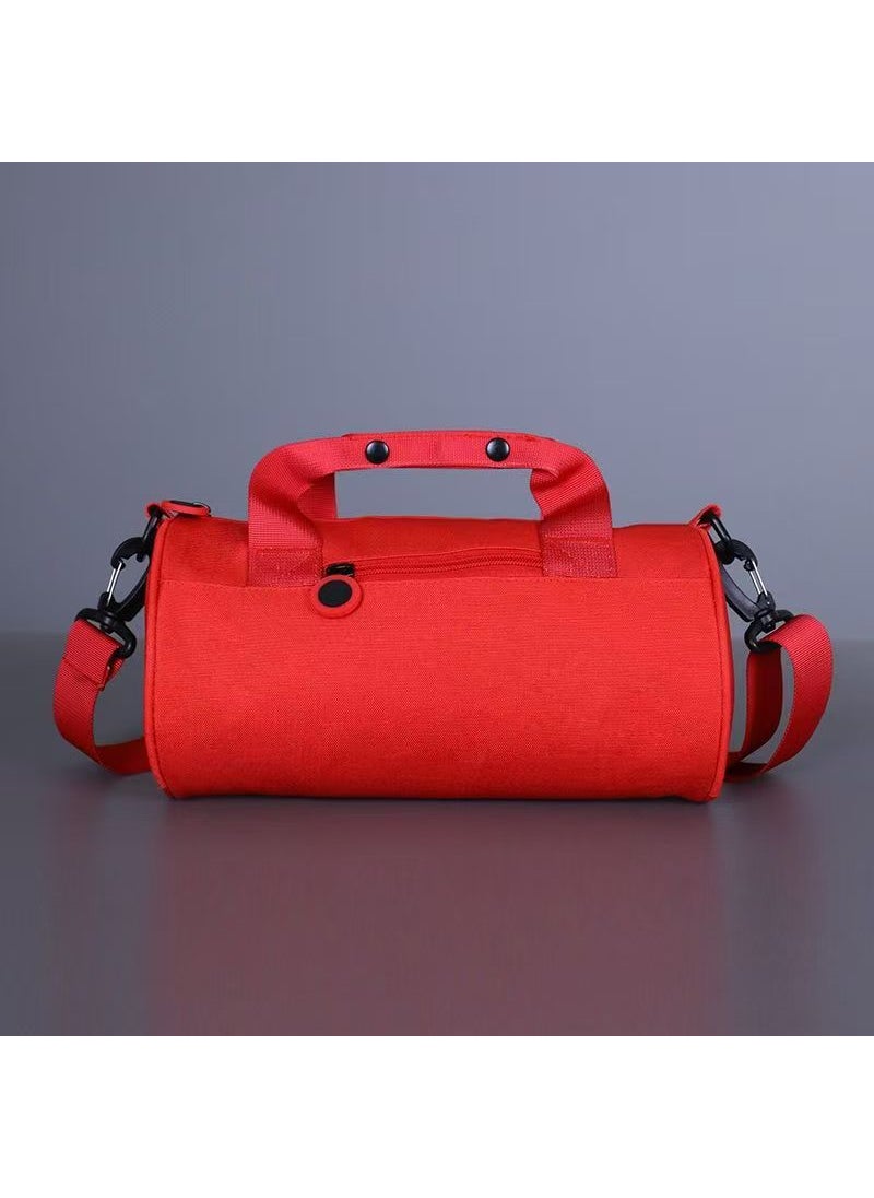 Foreign trade can set childrens travel bag hand luggage bag light dance fitness swimming shoulder travel bag logo Red