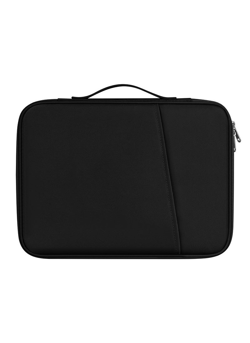 BUBM Solid Color 13-Inch Tablet Sleeve for iPad Black