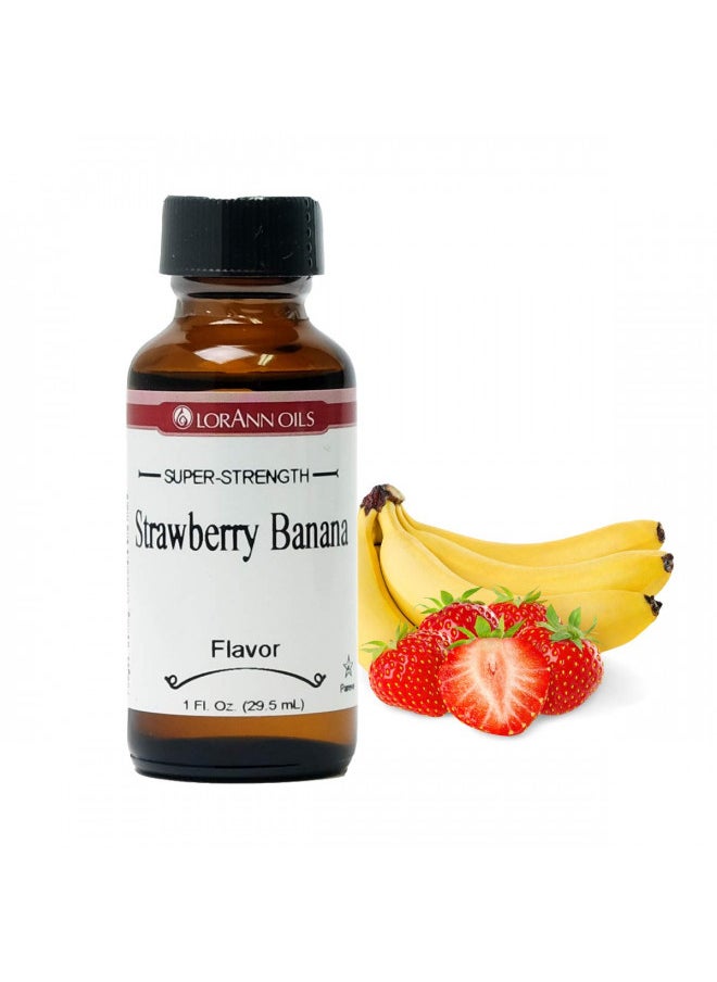 Strawberry/Banana Flavor 1 Ounce by LorAnn Oils