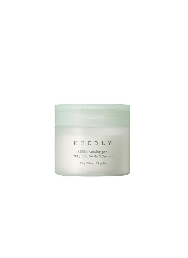 NEEDLY | Mild Cleansing Pad | Triple deep cleansing | One-step makeup remover | Barrier care cleanser for sensitive skin