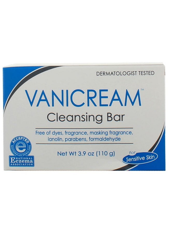 Vanicream Pharmaceutical Specialties 320-39 Cleansing Bar, Unscented, 23.4 Ounce, (Pack of 6)