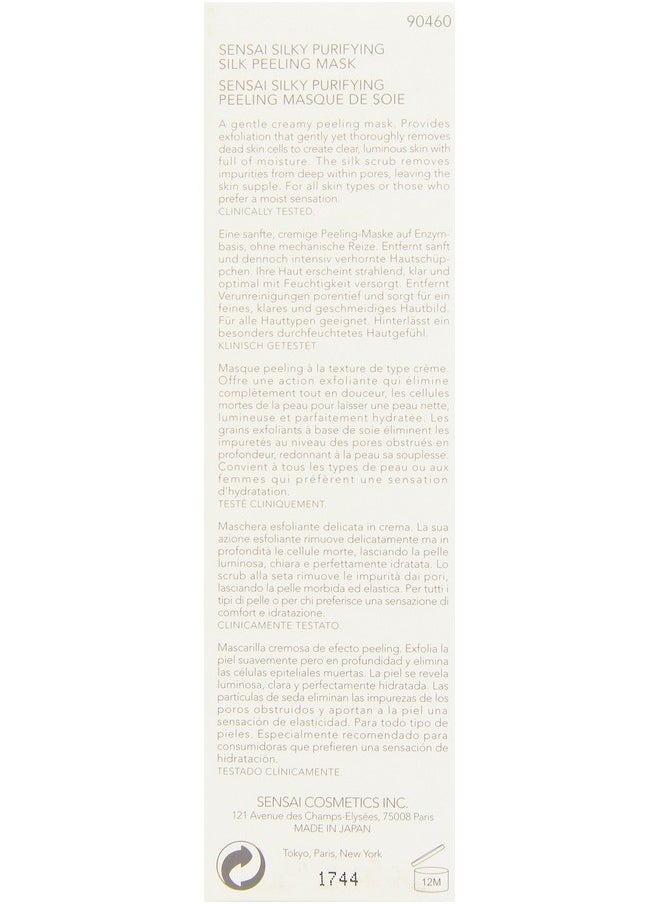 Sensai Kanebo Silky Purifying Silk Peeling Mask, 3.1 Ounce