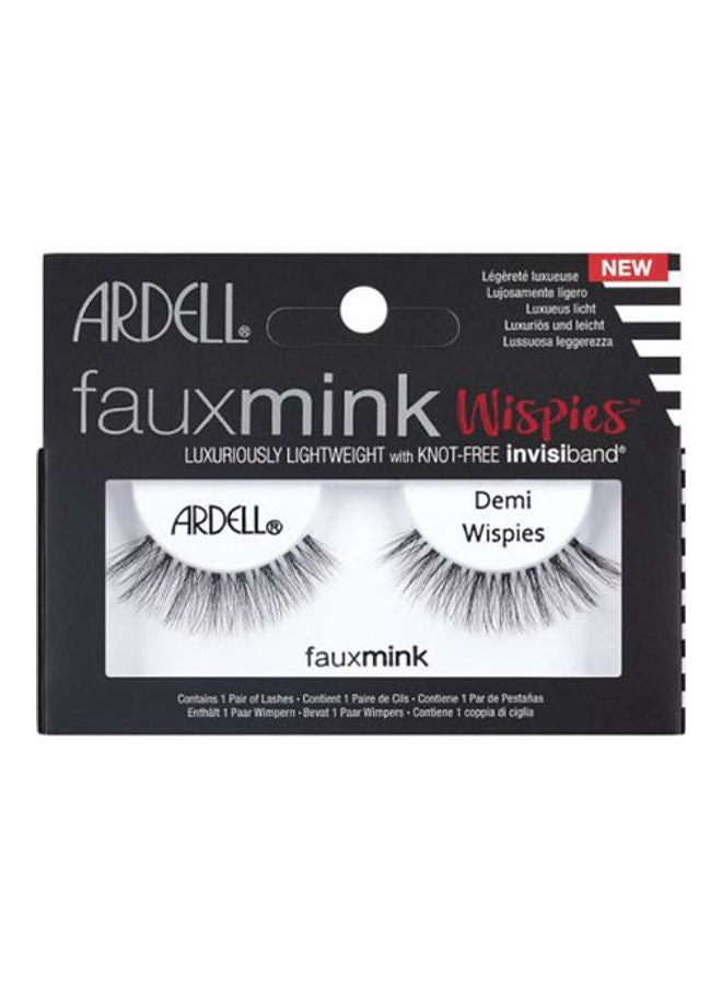 Fauxmink Demi Wispies False Eyelashes Black